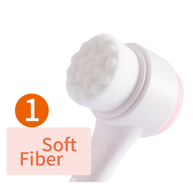 Ảnh Cọ Rửa Mặt Silicone Bilateral 3D 1