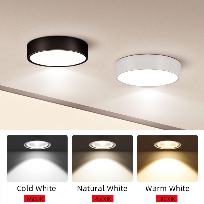 Đèn Led âm Trần Trang Trí Nội Thất đèn tròn Downlight AC90-265V 5/10/15/25W Đèn bảng Ceiling Light Đối với hành lang phòng ngủ phòng khách