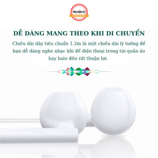 Tai Nghe Nhét Tai Wekome YA-01 Tích Hợp Micro Âm Thanh [deerlu01]