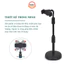 Giá đỡ điện thoại livestream xem video ổn định xoay 360 Độ dùng để quay phim xem phim kẹp điện thoại tiện lợi [deerlu05]