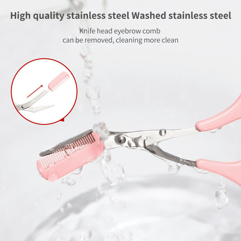 Ảnh Set 3 dụng cụ cắt tỉa lông mày lông mi MAANGE dành cho người mới bắt đầu 3051 2