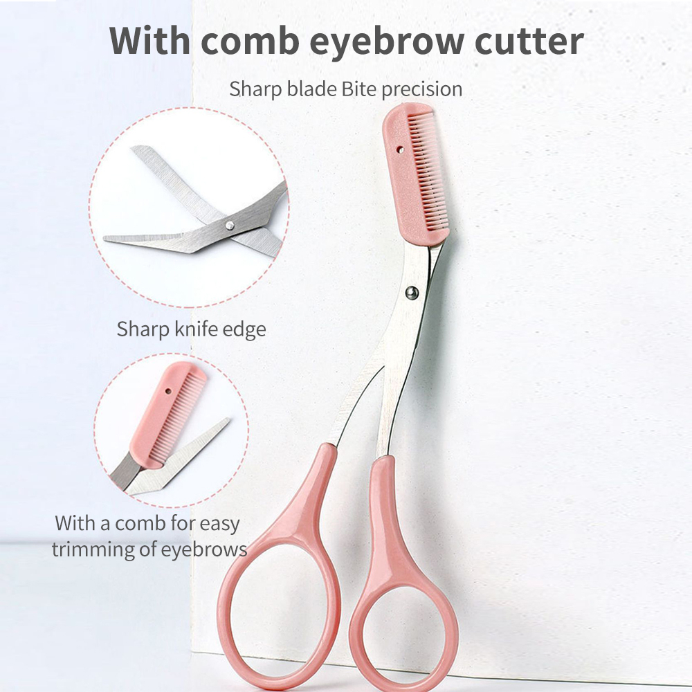 Ảnh Set 3 dụng cụ cắt tỉa lông mày lông mi MAANGE dành cho người mới bắt đầu 3051 1