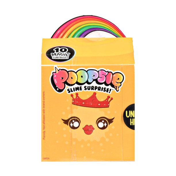 Poopsie Slime Surprise! Surprise Drop 4 Fast Food with Two D.I.Y. Slimes Chất Nhờn Ma Quái Slime Bất Ngờ Ngạc nhiên Thả thức ăn nhanh 4 với hai D.I.Y. Slime Dẻo Ma Thuật Trộn Hạt Nhiều Màu Sắc Vui Nhộn Cho Bé