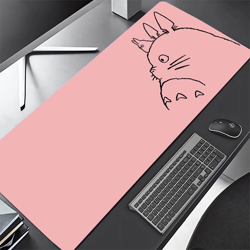 Totoro Spirited Away Mouse Pad Hoạt Hình Lớn Game Thủ Dễ Thương Để Bàn Thảm Kawaii Nhật Bản Chơi Game Mousepad Ghibli PC Bàn Phím Máy Tính Miếng Lót