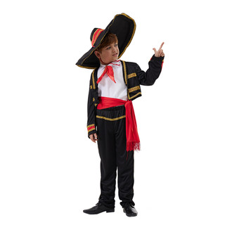 Bộ Đồ Hóa Trang Halloween Phong Cách Mexico Truyền Thống Dành Cho Bé Trai Và Bé Gái