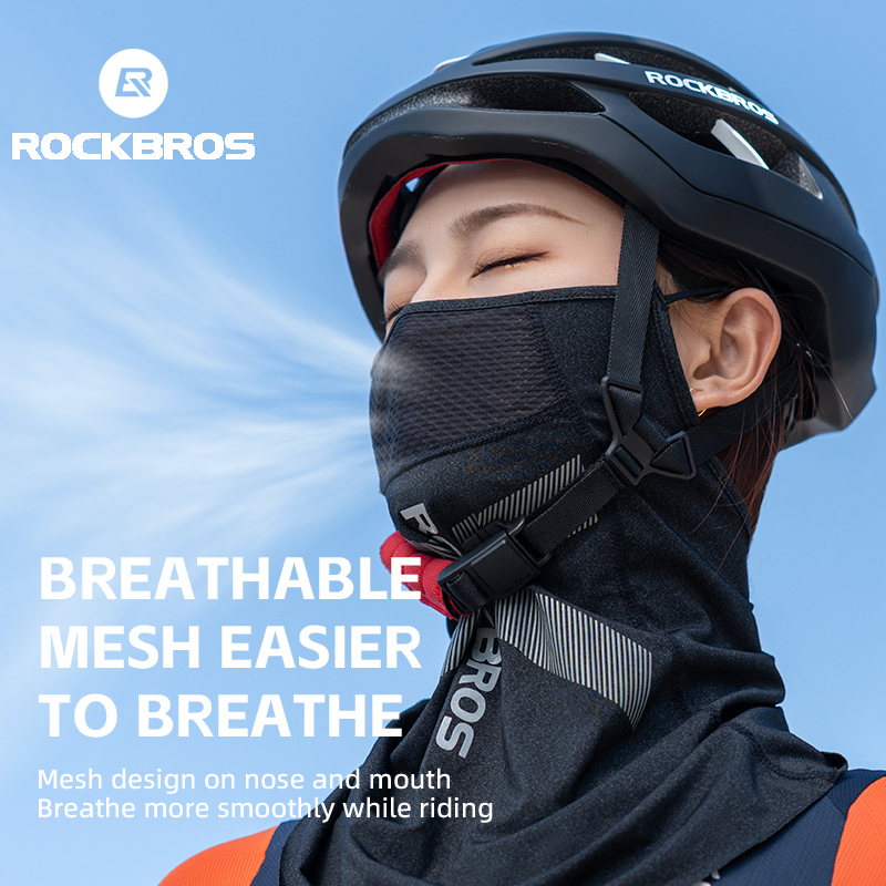 Mặt nạ lụa ROCKBROS để chống nắng, hoàn hảo để đeo và treo tai thoải mái