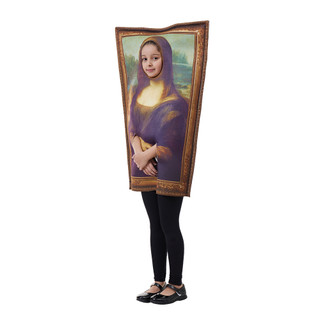 Bộ Đồ Hóa Trang Mona Lisa Halloween Vui Nhộn Cho Gia Đình