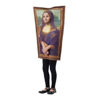 Bộ Đồ Hóa Trang Mona Lisa Halloween Vui Nhộn Cho Gia Đình