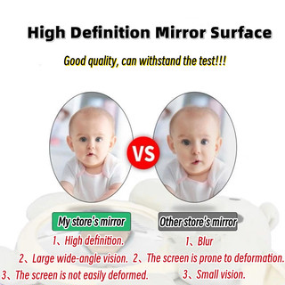 Gương Chiếu Hậu An Toàn Kiểu Hoạt Hình Hàn Quốc Dễ Thương Cho Bé