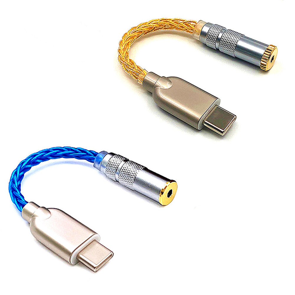 Adaptateur Audio USB-C Vers 3,5 Mm Avec Ampli ALC5686 – 32 Bits/384 KHz, Faible Consommation – Pour Casque Haute Qualité