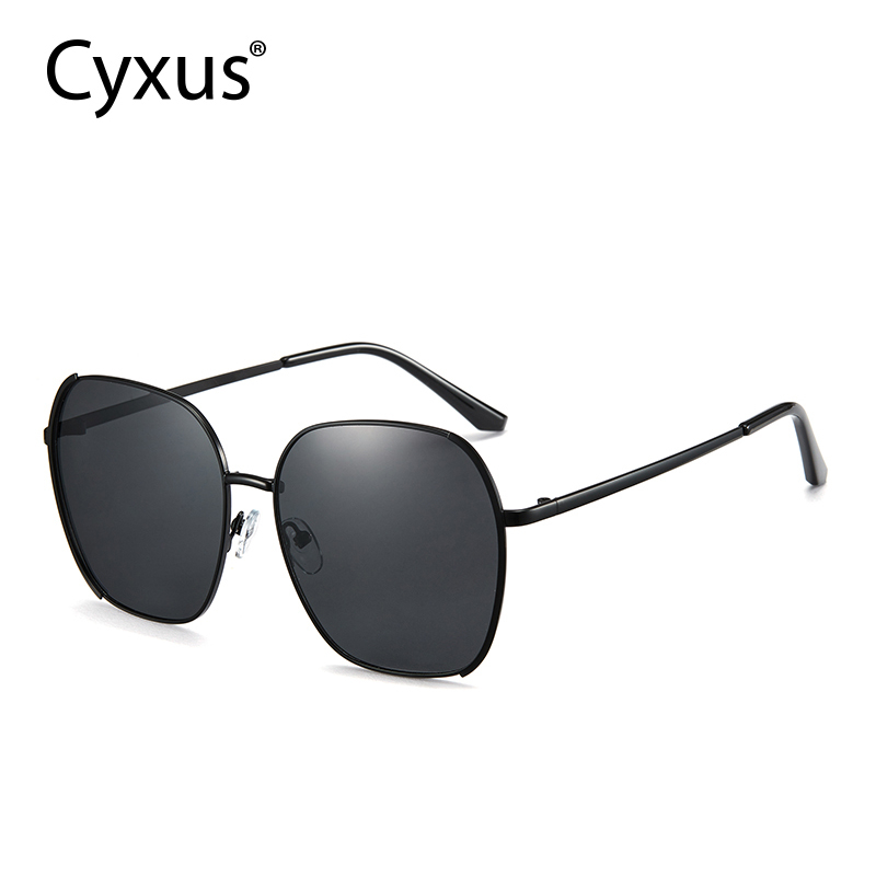 Cyxus Kính Mát Phân Cực Gọng Vuông Thời Trang Chống Tia UV400 Cho Nam Và Nữ Phù Hợp Dùng Ngoài Trời 1075