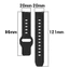 Dây Đeo Thay Thế Bằng Silicon Khóa Nam Châm Cho Samsung Galaxy Watch 3 4 5 5pro Active
