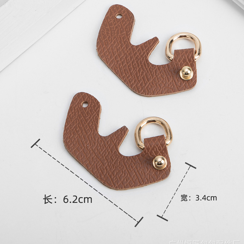 LONGCHAMP Dây Da Đeo Vai Dài Không Đục Lỗ DIY