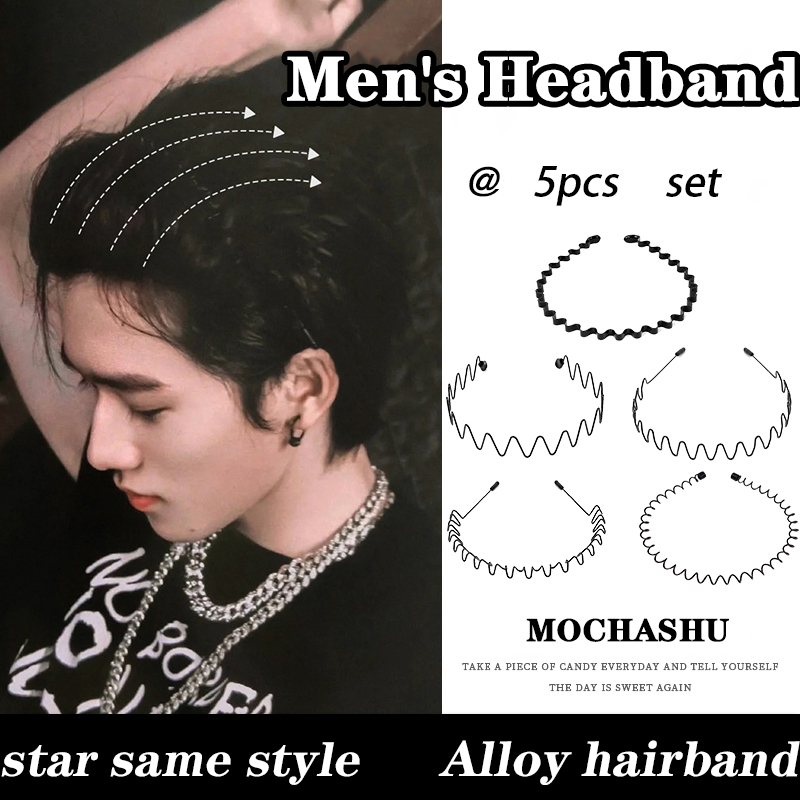 5 Chiếc Màu Đen Hợp Kim Đầu Mùa Hè Đơn Giản Nam Mùa Xuân Rửa Mặt Đầu Unisex 2025 Phụ Kiện Thời Trang Mới