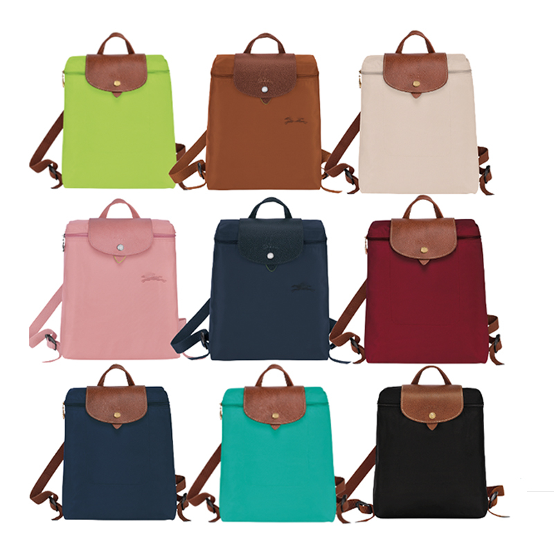 Mới Chiến Tranh Pháp Ngựa Ba Lô Thời Trang Nữ Dung Tích Lớn Túi Du Lịch Nylon Da Thật Schoolbag