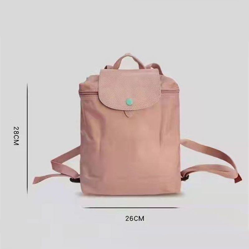 Mới Chiến Tranh Pháp Ngựa Ba Lô Thời Trang Nữ Dung Tích Lớn Túi Du Lịch Nylon Da Thật Schoolbag