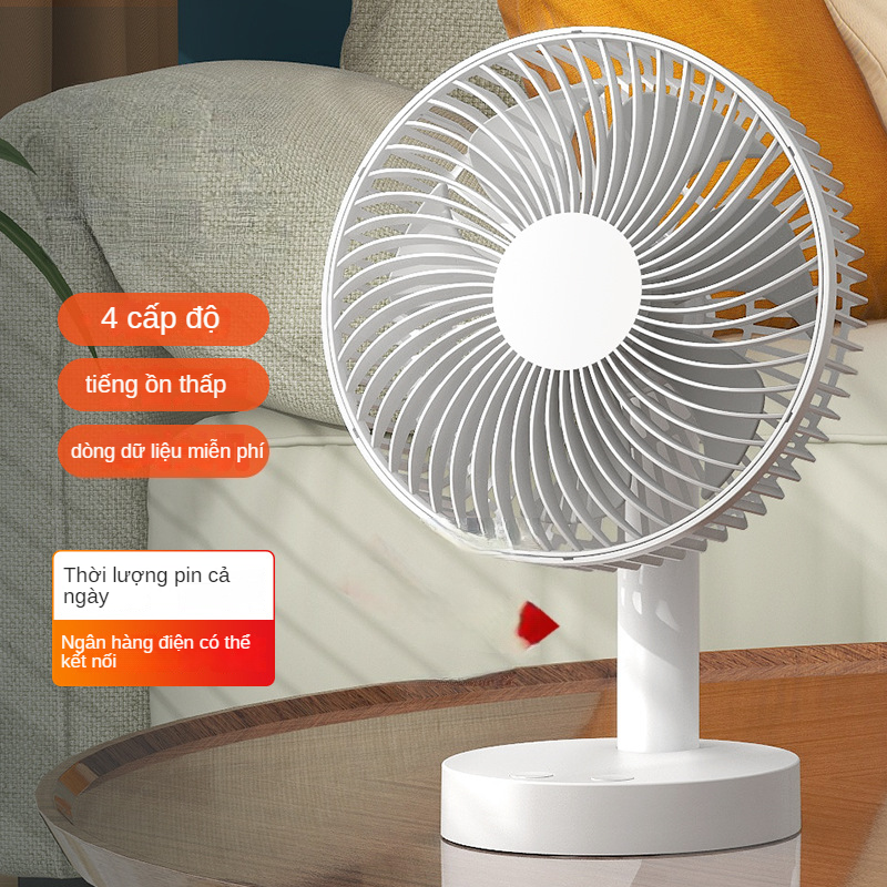 Quạt KAIMEIDI không dây sạc usb gió mạnh pin lâu chất lượng cao | BigBuy360 - bigbuy360.vn