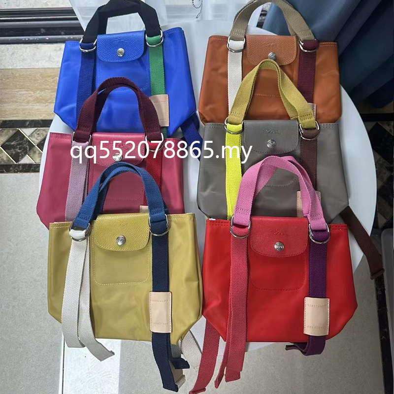 War Horse 2024 Túi Tote Nylon tương phản mới có ruy băng Túi vải đeo chéo một vai dành cho nữ