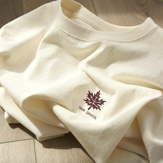 HIIXIIVI Áo Thun Nữ Tay Ngắn Cổ Tròn Cotton Thời Trang Hàn Quốc Mùa Hè 2024