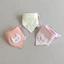 Set 3 Yếm Ăn Cotton Hình Tam Giác Dành Cho Các Bé