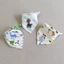 Set 3 Yếm Ăn Cotton Hình Tam Giác Dành Cho Các Bé