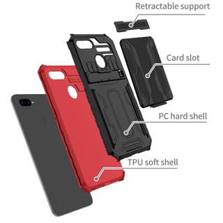 Bao Da Điện Thoại Đa Năng Chống Va Đập Cho oppo a7 a5s a12 a11k f9 Ốp