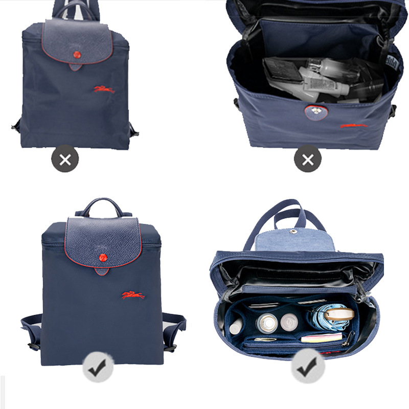 Phù Hợp Túi Nỉ Đựng Đồ Phân Loại Và Phân Loại Dài Bên Trong Ba Lô Longchamp