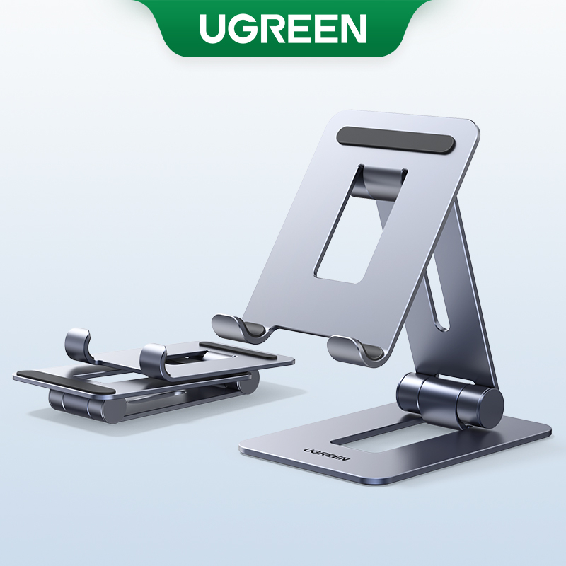 Giá đỡ điện thoại UGREEN bằng hợp kim nhôm có thể xoay 360 độ ° 4-7.2 inch có thể điều chỉnh