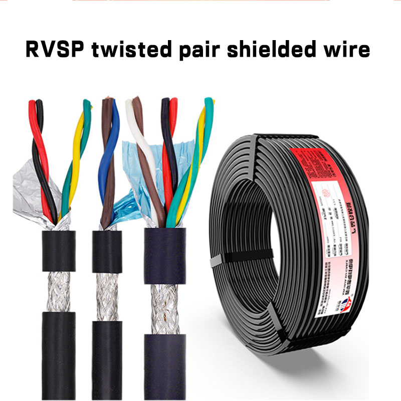 RVSP đôi xoắn che chắn dây,2 4 6 lõi 485 chiều cáp đồng nguyên chất ...