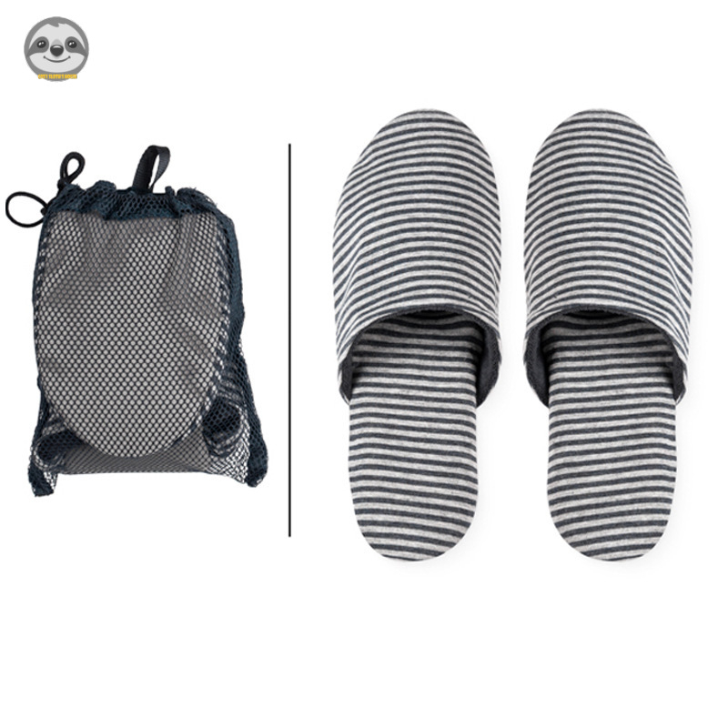 Dép Đi Trong Nhà / Khách Sạn muji Phong Cách Nhật Bản Dày Gấp Gọn Mềm Mại Thoải Mái