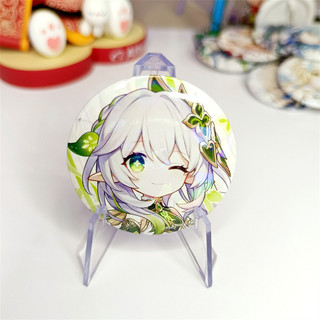 Huy Hiệu Cài Áo Hình Nhân Vật Game Genshin Va Chạm Xiao Keqing Qiqi 44mm