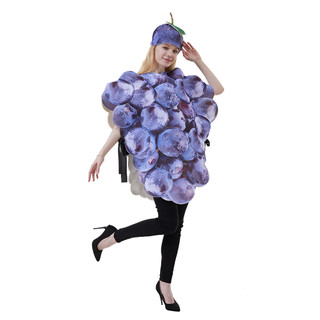 Trang Phục Hóa Trang Halloween Nhân Vật Trái Nho Dễ Thương Cho Nữ
