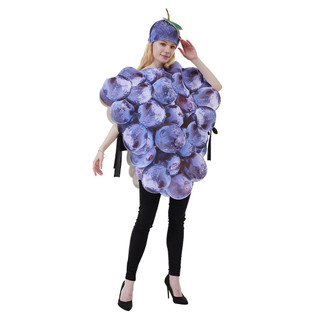 Trang Phục Hóa Trang Halloween Nhân Vật Trái Nho Dễ Thương Cho Nữ