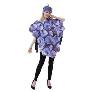 Trang Phục Hóa Trang Halloween Nhân Vật Trái Nho Dễ Thương Cho Nữ