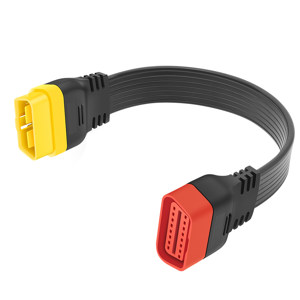 Cáp Mở RộNg 36cm OBDII 16 Pin Sang Ổ CắM OBD2 16Pin Cho ĐầU ĐọC Mã ELM327