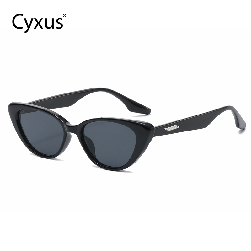 Cyxus Kính Mát Thời Thượng Y2K Gọng Mắt Mèo Cá Tính Che Nắng Tốt Chống Tia UV400 Hoàn Hảo Cho Dạo Biển Và Dã Ngoại 1086