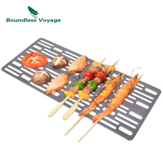 Lò Nướng BBQ Mini Bằng Titan Tiện Dụng Cho Hoạt Động Ngoài Trời