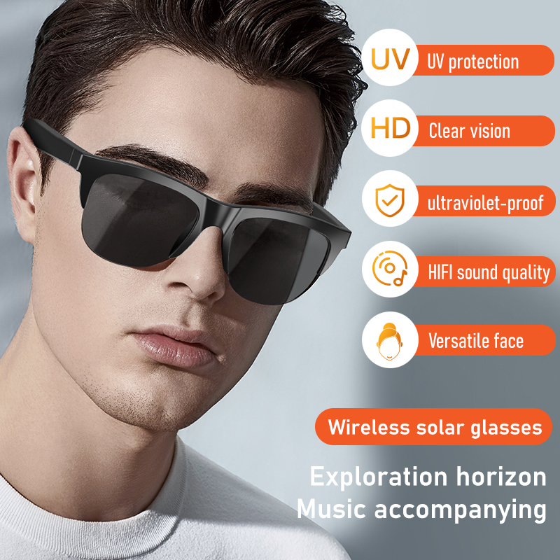 Kính Mát Thông Minh Kết Nối Bluetooth 5.3 Hỗ Trợ Nghe Gọi Rảnh Tay