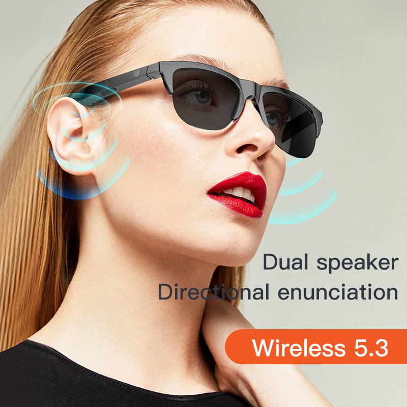 Kính Mát Thông Minh Kết Nối Bluetooth 5.3 Hỗ Trợ Nghe Gọi Rảnh Tay