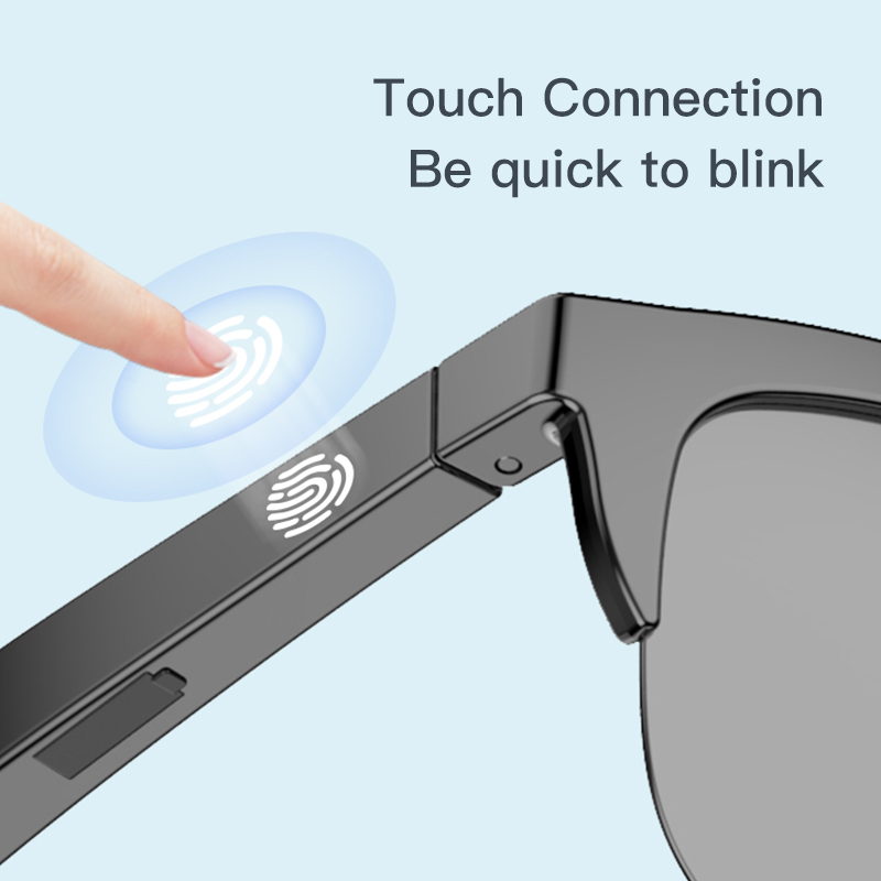 Kính Mát Thông Minh Kết Nối Bluetooth 5.3 Hỗ Trợ Nghe Gọi Rảnh Tay