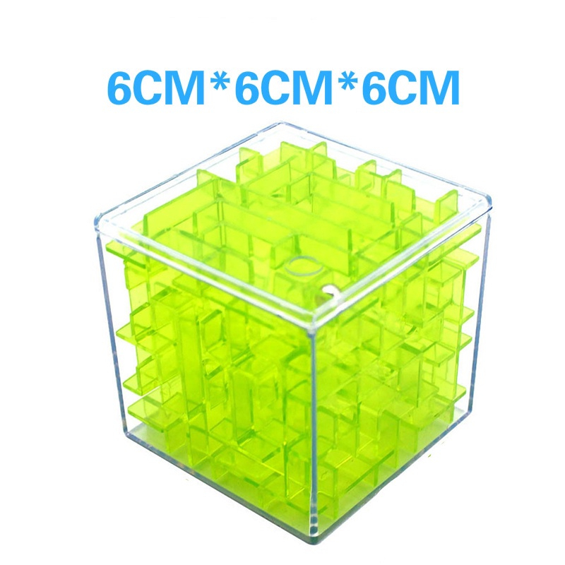 Ảnh LEQIAZHIXING Quả Bóng Mê Cung 3d 6CM Nhiều Màu Sắc Rèn Luyện Trí Não Cho Bé 4