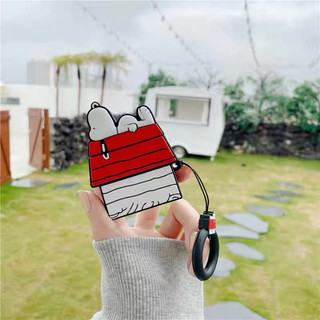Vỏ Bảo Vệ Hộp Sạc Tai Nghe airpods 1 2 3 pro Bằng Silicon Họa Tiết Hoạt Hình snoopy Dễ