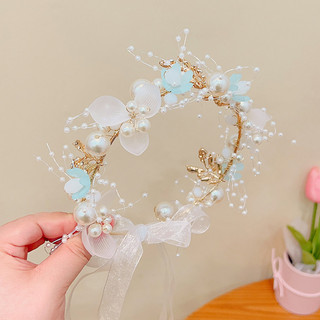 Vòng Hoa Đội Đầu Xinh Xắn Cho Bé Gái Mới