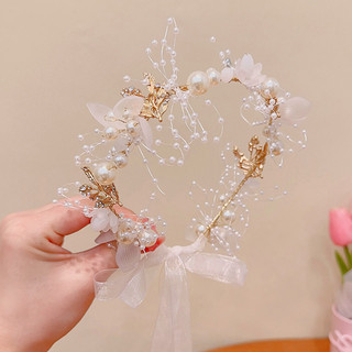 Vòng Hoa Đội Đầu Xinh Xắn Cho Bé Gái Mới