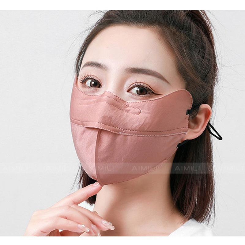 Khẩu Trang cotton Chống Tia UV Chống Bụi Thoáng Khí Thời Trang Có Thể Tái Sử Dụng