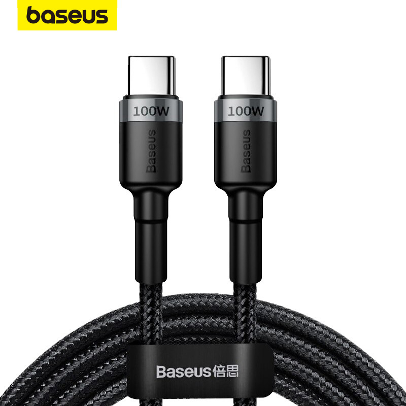 Dây cáp sạc Baseus từ USB C sang USB Type-C hỗ trợ QC 4.0 100W cho iPhone 15 / Xiaomi /Huawei /MacBook