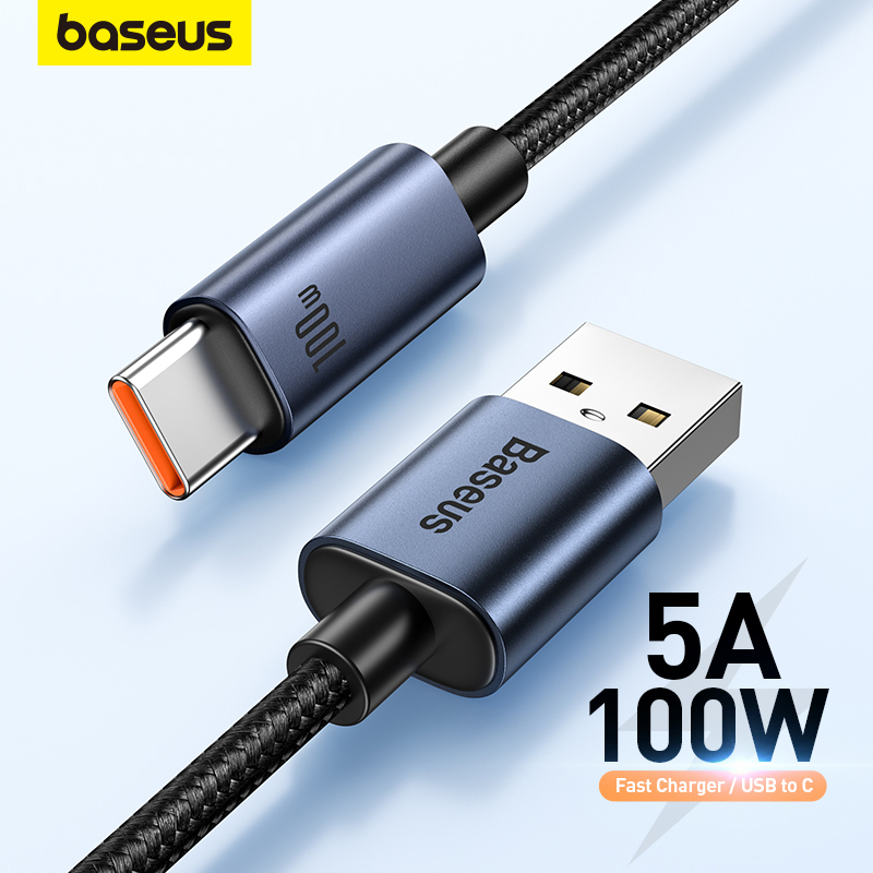 Cáp Sạc Baseus 100W USB Type C Cho Huawei Honor