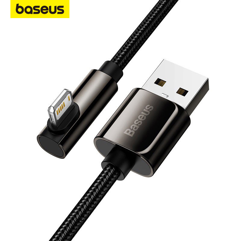 Dây Cáp Sạc Nhanh Baseus USB 2.4A cho iPhone 12 11 Pro Max XR 8 Plus