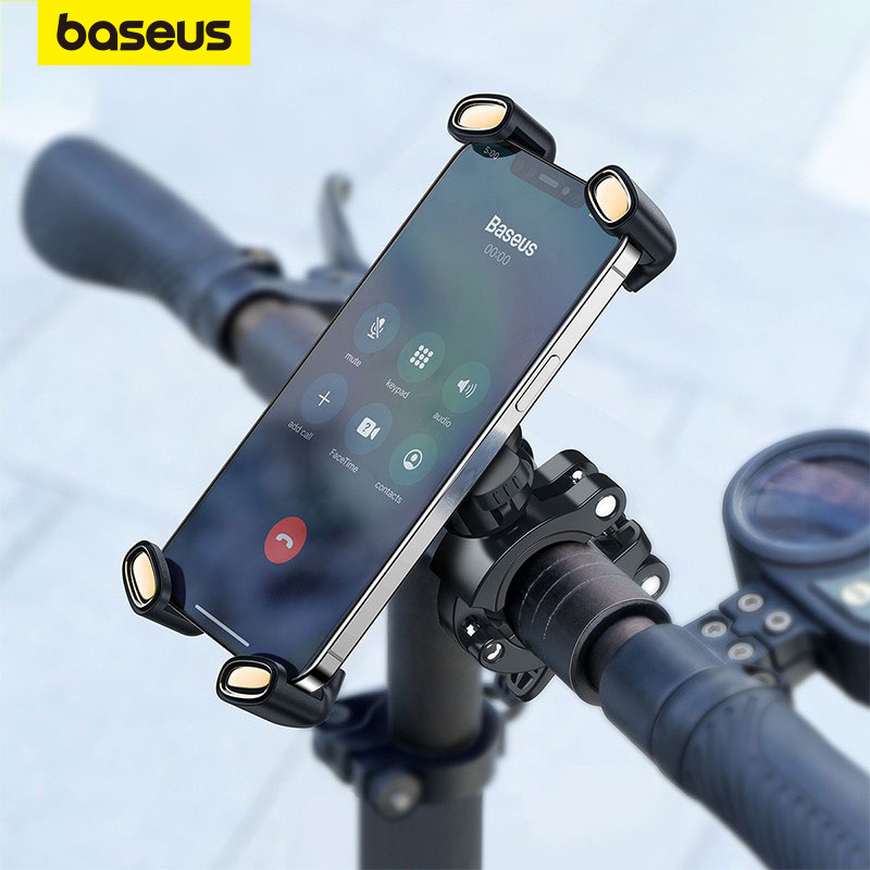 Giá đỡ Baseus gắn cho xe máy/xe đạp phù hợp cho điện thoại 4.7-6.7 inch