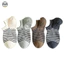Tất nam phong cách Muji Nhật Bản, cotton thoáng khí, thấm mồ hôi, cổ ngắn vô hình, sọc